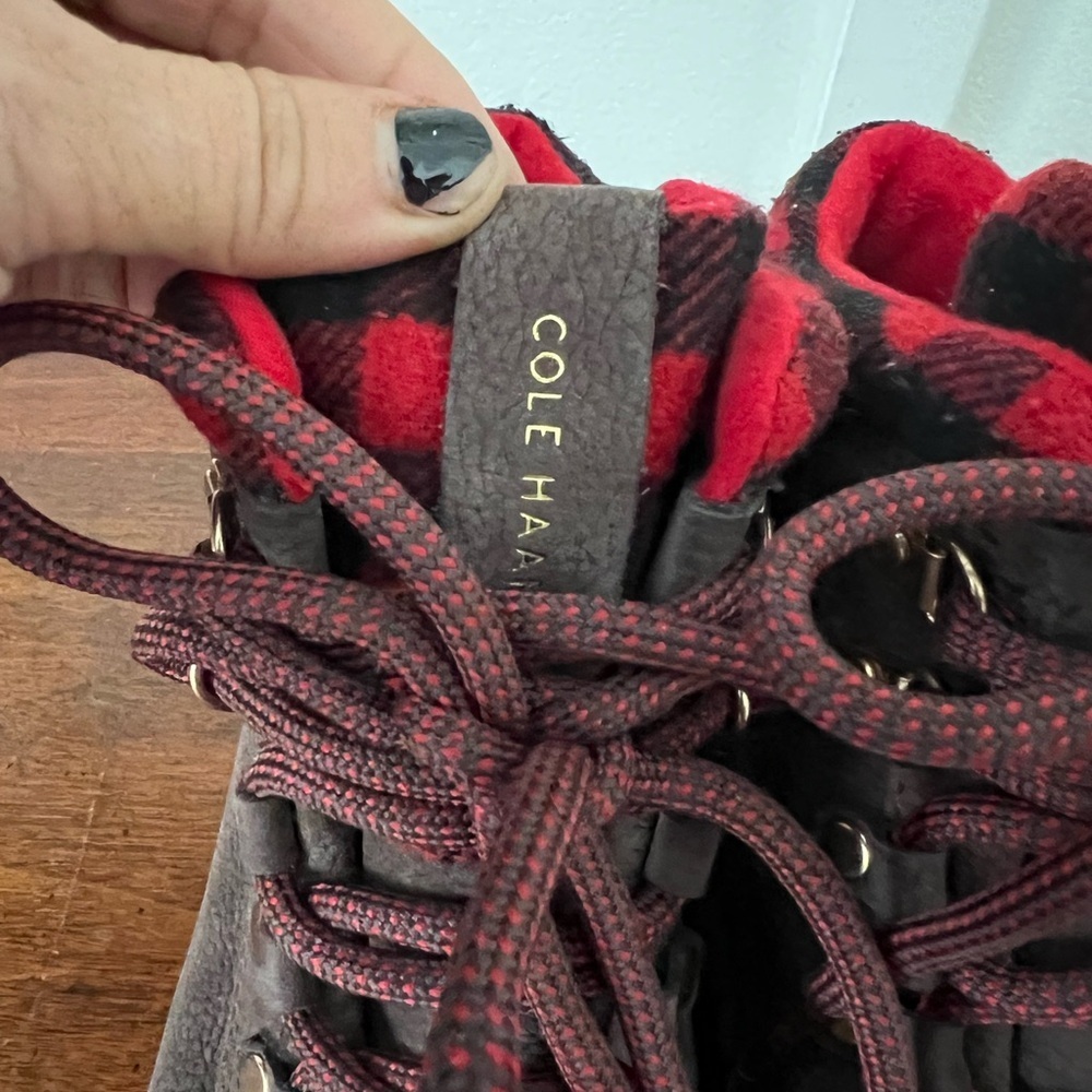 COLE HAAN ZEROGRAND EXPLR GETAWAY WP Brown Women's Hiker Boots 7.5 - Picture 6 of 9